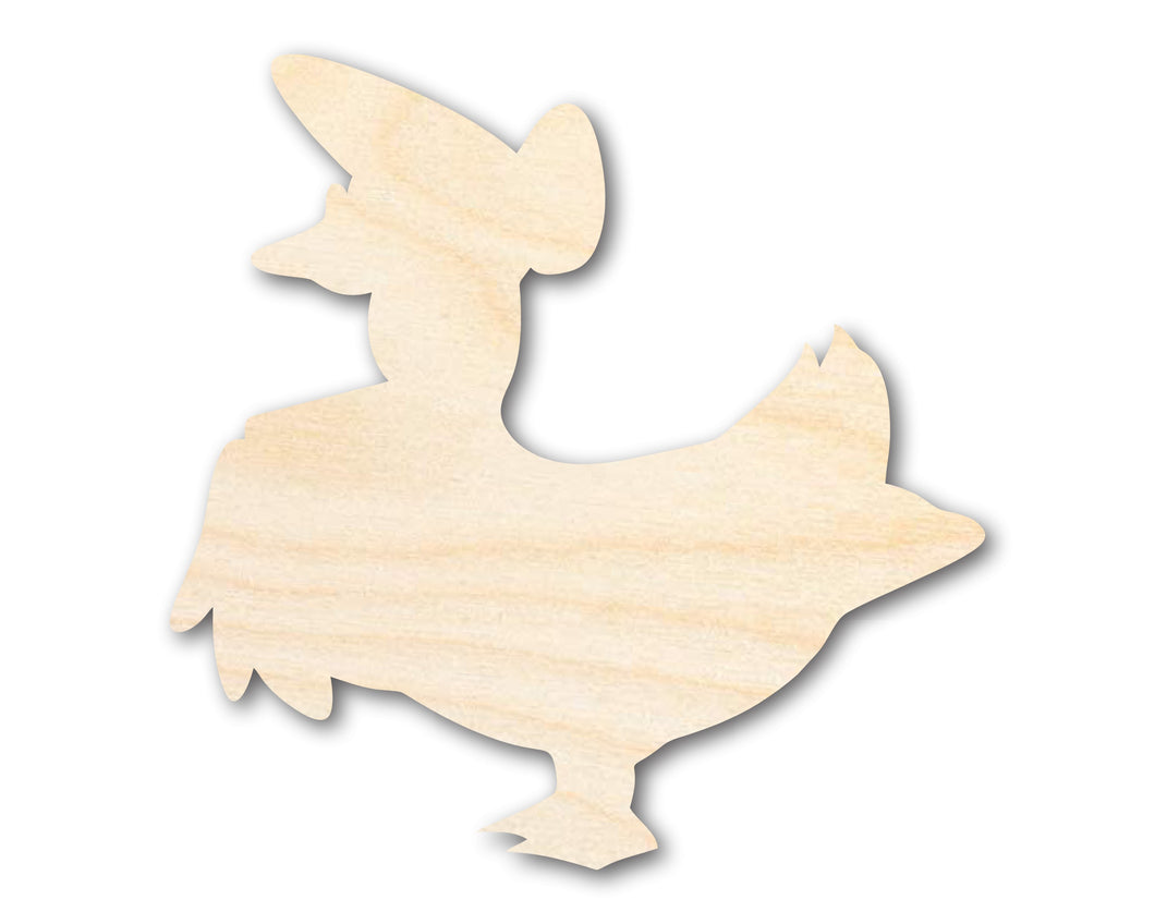 Unfinished Mother Goose Wood Cutout Shape | DIY Craft Cutout | up to 46