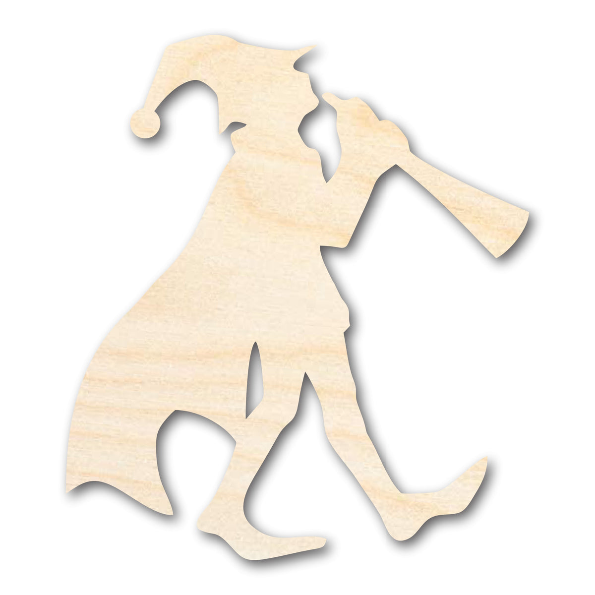 Unfinished Piper Wood Cutout Shape | DIY Craft Cutout | up to 46