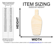 Load image into Gallery viewer, Unfinished Rum Bottle Shape | DIY Craft Cutout | up to 46&quot; DIY
