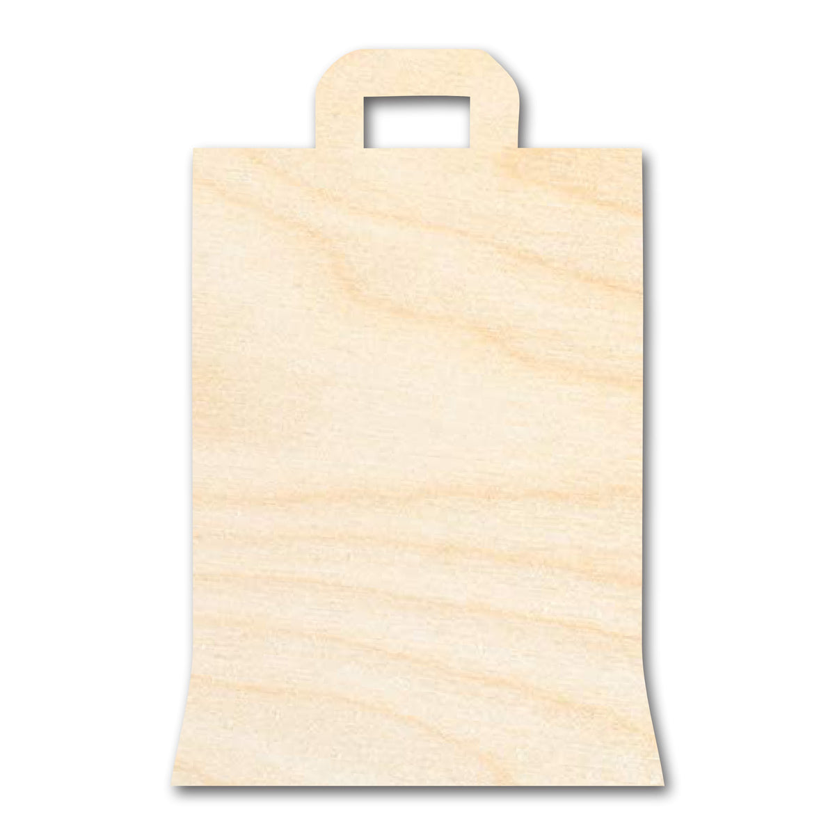 Unfinished Paper Bag Shape | DIY Craft Cutout | up to 46