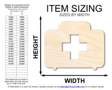 Load image into Gallery viewer, Unfinished First Aid Shape | DIY Craft Cutout | up to 46&quot; DIY
