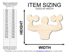 Load image into Gallery viewer, Unfinished Body Builder Shape | DIY Craft Cutout | up to 46&quot; DIY
