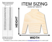 Load image into Gallery viewer, Unfinished Jockey Silk Shape | DIY Craft Cutout | up to 46&quot; DIY
