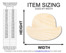 Load image into Gallery viewer, Unfinished Top Hat Shape | DIY Craft Cutout | up to 46&quot; DIY
