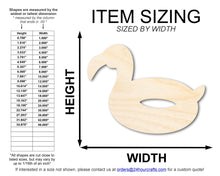 Load image into Gallery viewer, Unfinished Flamingo Pool Float Shape | DIY Craft Cutout | up to 46&quot; DIY
