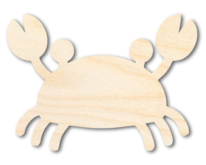 Unfinished Cute Crab Shape | DIY Craft Cutout | up to 46" DIY