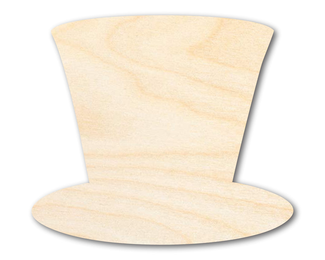 Unfinished Wood Uncle Sam Hat Shape | DIY Craft Cutout | up to 46
