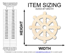 Load image into Gallery viewer, Unfinished Wood Buddhism Symbol Shape | DIY Craft Cutout | up to 46&quot; DIY
