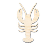 Load image into Gallery viewer, Unfinished Wood Crawfish Shape | DIY Craft Cutout | up to 46&quot; DIY
