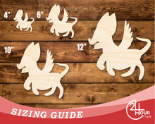 Load image into Gallery viewer, Unfinished Wood Alebrije Shape | DIY Craft Cutout | up to 46&quot; DIY
