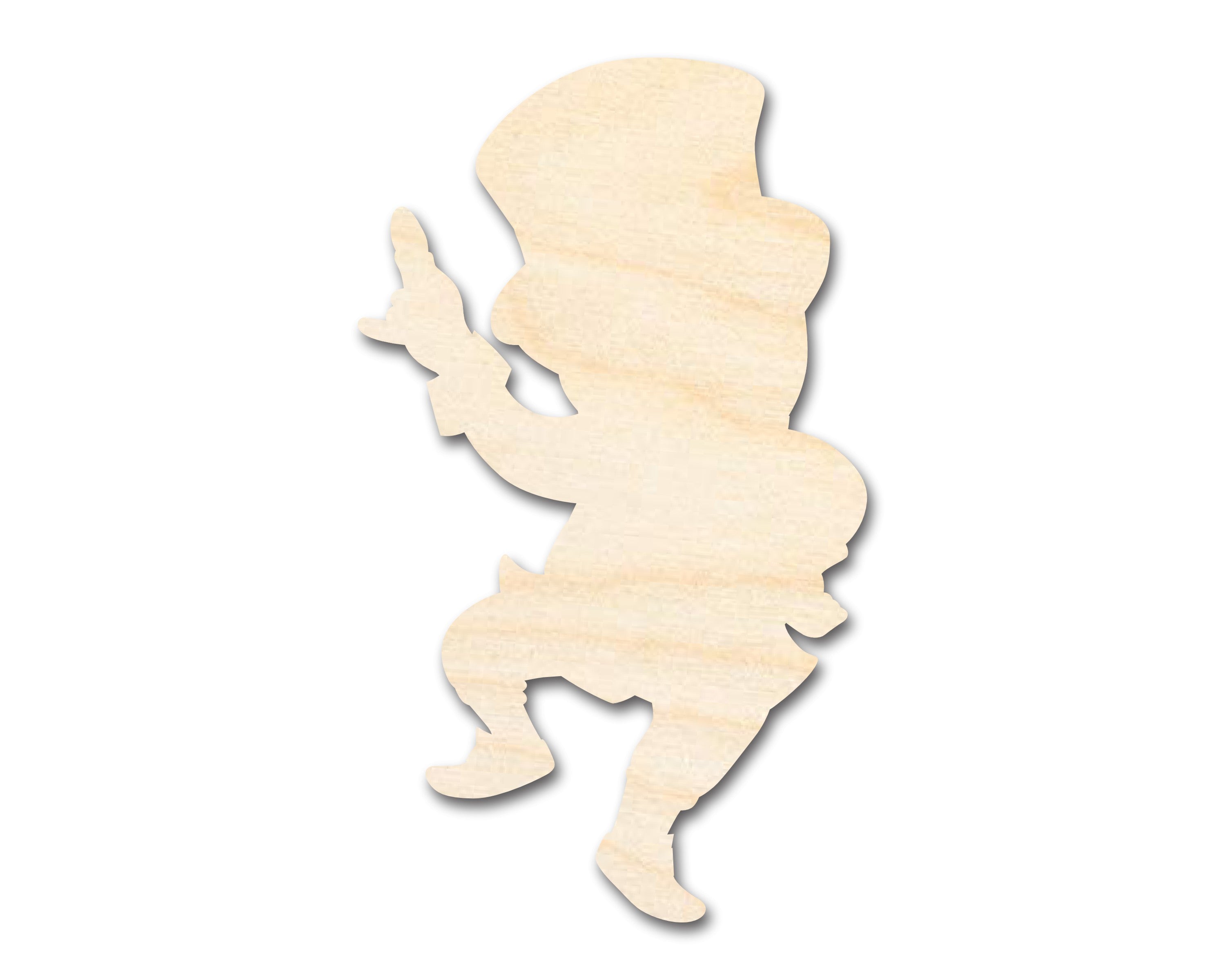 Unfinished Wood Leprechaun Shape | DIY Craft Cutout | up to 46