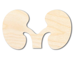 Unfinished Wood Kidney Shape | DIY Craft Cutout | up to 46" DIY