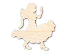 Load image into Gallery viewer, Unfinished Wood Salsa Dancer Shape | DIY Craft Cutout | up to 46&quot; DIY
