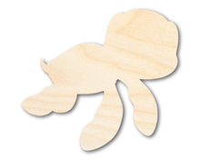 Load image into Gallery viewer, Unfinished Wood Cartoon Seaturtle Shape | DIY Craft Cutout | up to 46&quot; DIY
