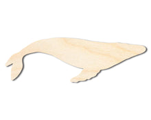 Load image into Gallery viewer, Unfinished Wood Hump Back Whale Shape | DIY Craft Cutout | up to 46&quot; DIY
