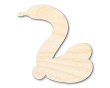 Load image into Gallery viewer, Unfinished Wood Balloon Swan Shape | DIY Craft Cutout | up to 46&quot; DIY
