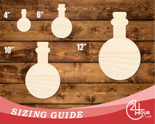 Load image into Gallery viewer, Unfinished Wood Spooky Potion Shape | DIY Craft Cutout | up to 46&quot; DIY
