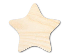 Load image into Gallery viewer, Unfinished Wood Cute Starfish Shape | DIY Craft Cutout | up to 46&quot; DIY
