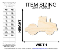 Load image into Gallery viewer, Unfinished Wood Steam Roller Shape | DIY Craft Cutout | up to 46&quot; DIY
