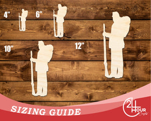 Unfinished Wood War Soldier Shape | DIY Craft Cutout | up to 46" DIY