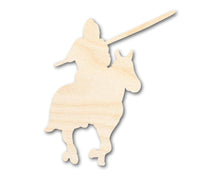 Load image into Gallery viewer, Unfinished Wood Knight Shape | DIY Craft Cutout | up to 46&quot; DIY
