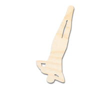 Load image into Gallery viewer, Unfinished Wood Gymnast Flip Shape | DIY Craft Cutout | up to 46&quot; DIY
