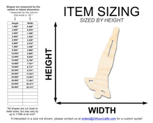 Load image into Gallery viewer, Unfinished Wood Gymnast Flip Shape | DIY Craft Cutout | up to 46&quot; DIY
