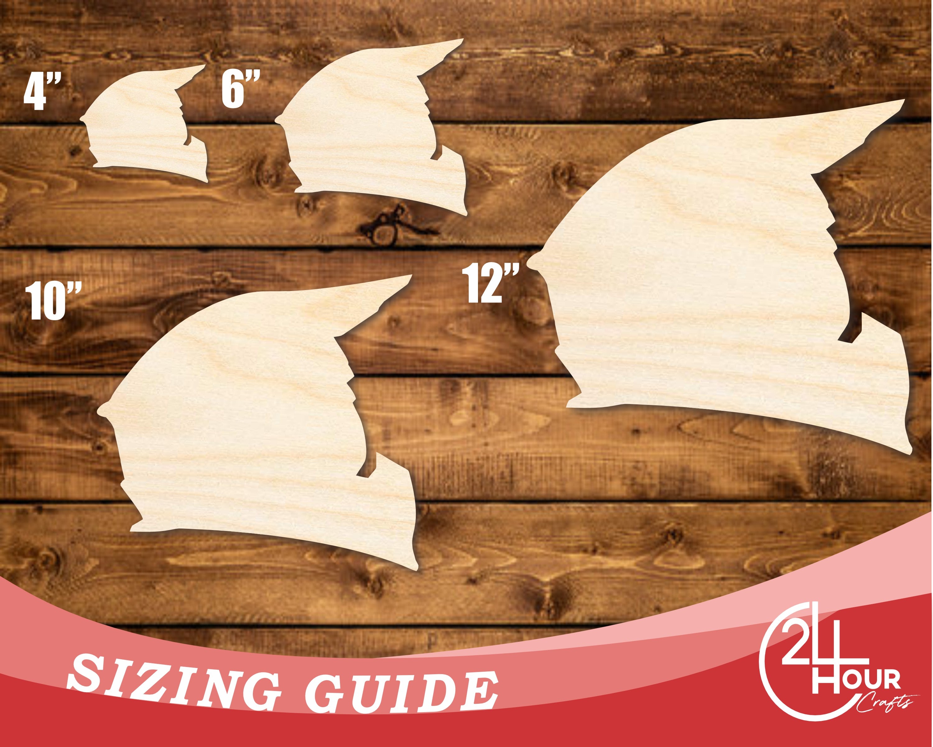 Wood Motorcycle Helmet Shape | DIY Craft Cutout