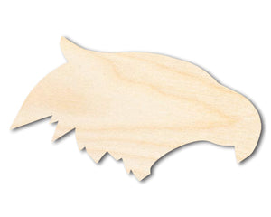 Unfinished Wood Eagle Mascot Shape | DIY Craft Cutout | up to 46" DIY