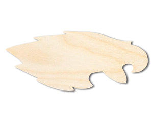 Unfinished Wood Eagle Mascot Shape | DIY Craft Cutout | up to 46" DIY