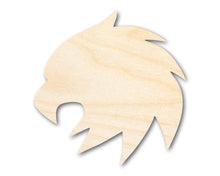 Load image into Gallery viewer, Unfinished Wood Eagle Mascot Shape | DIY Craft Cutout | up to 46&quot; DIY
