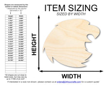 Load image into Gallery viewer, Unfinished Wood Falcon Mascot Shape | DIY Craft Cutout | up to 46&quot; DIY
