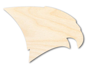 Unfinished Wood Falcon Mascot Shape | DIY Craft Cutout | up to 46" DIY