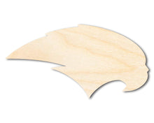 Load image into Gallery viewer, Unfinished Wood Hawk Mascot Shape | DIY Craft Cutout | up to 46&quot; DIY
