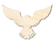 Load image into Gallery viewer, Unfinished Wood Hawk Mascot Shape | DIY Craft Cutout | up to 46&quot; DIY
