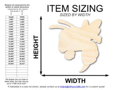 Load image into Gallery viewer, Unfinished Wood Hornet Mascot Shape | DIY Craft Cutout | up to 46&quot; DIY
