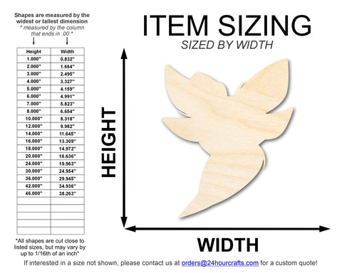 Unfinished Wood Hornet Mascot Shape | DIY Craft Cutout | up to 46" DIY