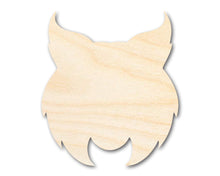 Load image into Gallery viewer, Unfinished Wood Wildcat Mascot Shape | DIY Craft Cutout | up to 46&quot; DIY
