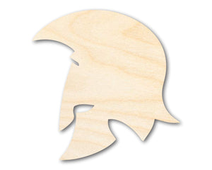 Unfinished Wood Trojan Mascot Shape | DIY Craft Cutout | up to 46" DIY