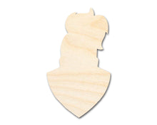 Load image into Gallery viewer, Unfinished Wood Knight Mascot Shape | DIY Craft Cutout | up to 46&quot; DIY
