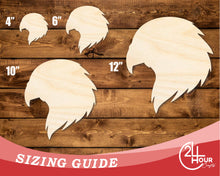 Load image into Gallery viewer, Unfinished Wood Hawk Mascot Shape | DIY Craft Cutout | up to 46&quot; DIY
