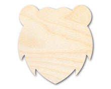 Load image into Gallery viewer, Unfinished Wood Bear Mascot Shape | DIY Craft Cutout | up to 46&quot; DIY
