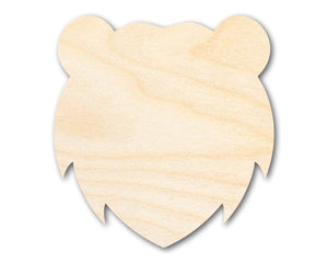 Unfinished Wood Bear Mascot Shape | DIY Craft Cutout | up to 46" DIY