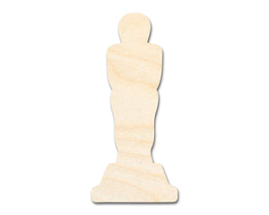 Unfinished Wood Cartoon Movie Award Shape | DIY Craft Cutout | up to 46" DIY