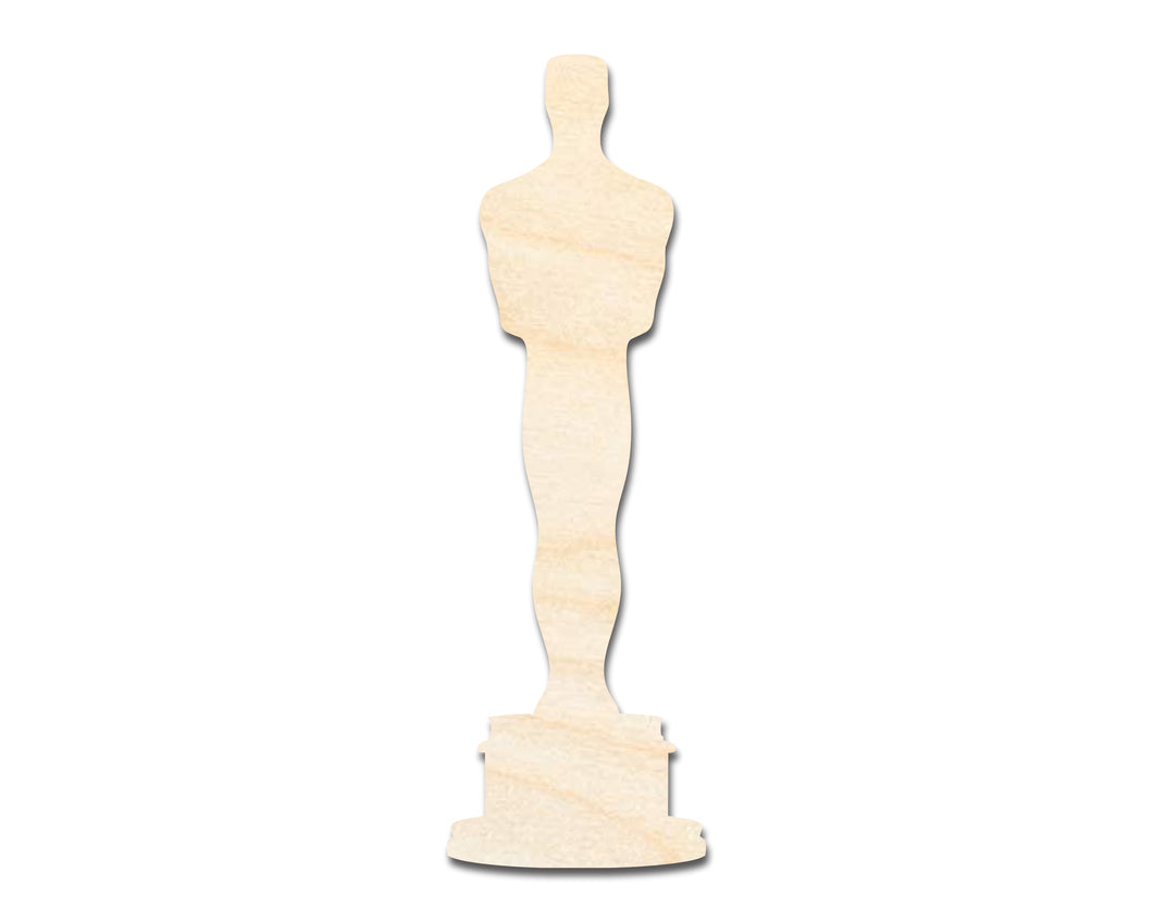 Unfinished Wood Movie Award Shape | DIY Craft Cutout | up to 46