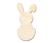 Load image into Gallery viewer, Unfinished Wood Cute Bunny Shape | DIY Craft Cutout | up to 46&quot; DIY
