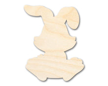 Load image into Gallery viewer, Unfinished Wood Easter Bunny Shape | DIY Craft Cutout | up to 46&quot; DIY
