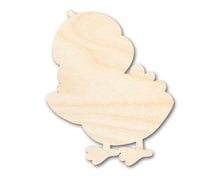 Load image into Gallery viewer, Unfinished Wood Happy Chick Shape | DIY Craft Cutout | up to 46&quot; DIY
