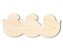 Load image into Gallery viewer, Unfinished Wood Marshmellow Chicks Shape | DIY Craft Cutout | up to 46&quot; DIY
