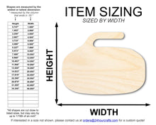 Load image into Gallery viewer, Unfinished Wood Curling Stone Shape | DIY Craft Cutout | up to 46&quot; DIY
